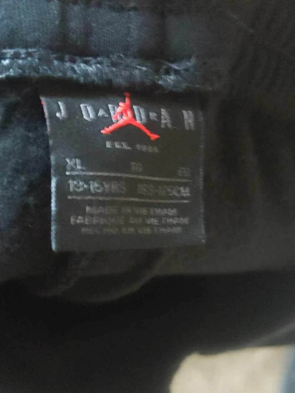 Nike Jordan Black Hoodie with Sweatpants